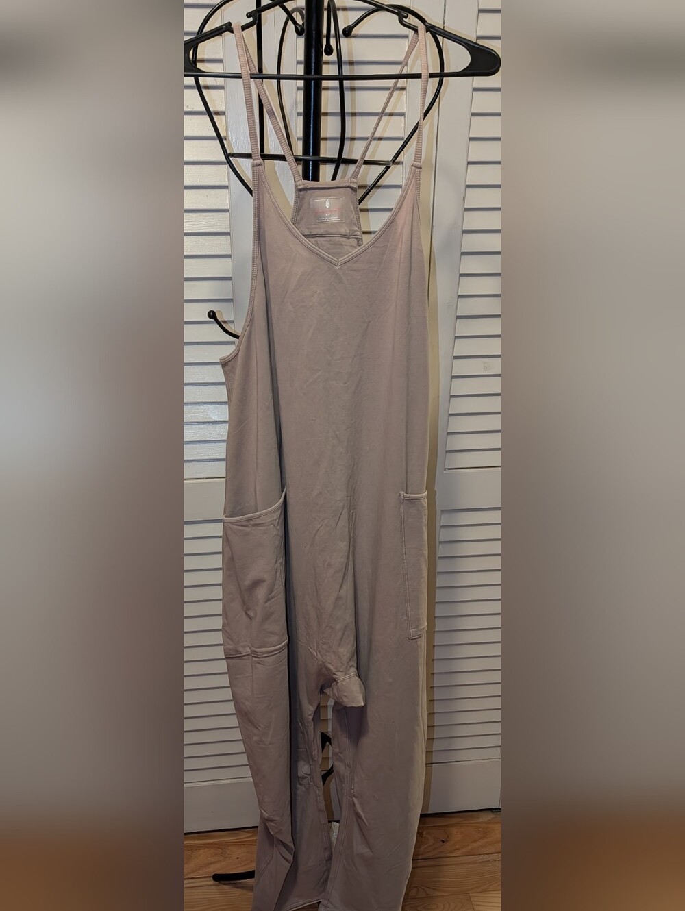 Free People Tan Jumpsuit Size Small